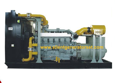 1500RPM 50HZ MITSUBISHI Diesel Generator Set, 800KW / 1000KVA OPEN TYPE S12H-PTA PRIME POWER