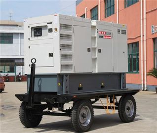Pendingin Air CUMMINS Trailer Mounted Diesel Generator 50HZ / 1500rpm