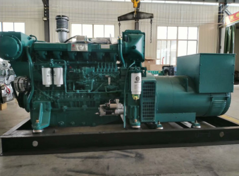 ISO Anti Getaran Open Type Diesel Generator 300kw 375kva