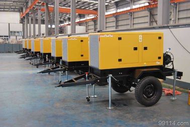 Rain - Proof Trailer Mounted Diesel Generator Set Dengan FG Willsion OEM Engine