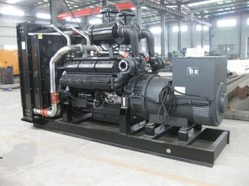 Generator AC Diesel Terbuka Tipe 800KW, Generator Listrik AC 220V - 690V Opsional