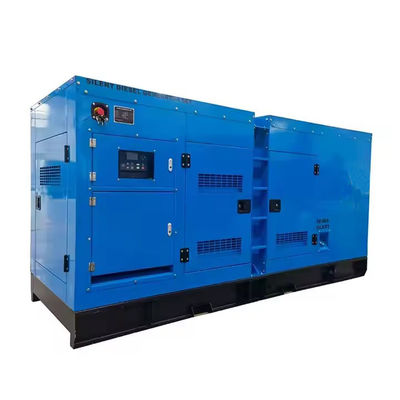 Tangki bahan bakar 8 jam CUMMINS Generator Diesel Set yang didukung oleh diesel untuk kelas perlindungan IP23