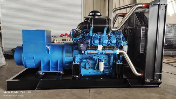 Weichai Baudouin diesel generator set terbuka/diam/kanopi/kontainer tipe prime rating 800KW/1000KVA 50Hz 400V 3 fase