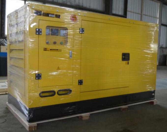 Tipe diam Lovol generator diesel portabel 34KW 43KVA, diesel genset